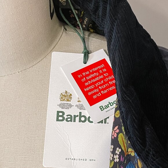 NWT Barbour Girls Printed Summer Liddesdale Jacket - Picture 8 of 11